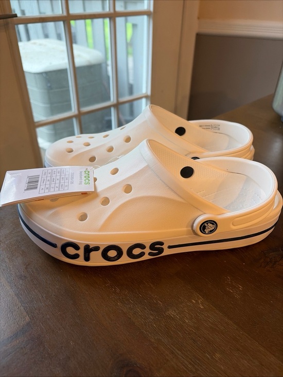 CROCS Shoes - Crocs Classic classic bayaband Sandals nwt new 9 men 11 women white shoes clogs